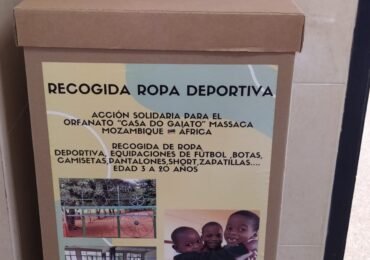 CAMPAÑA RECOGIDA ROPA DEPORTIVA ORFANATO “CASA DO GAIATO”. MOZAMBIQUE