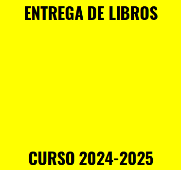 Entrega libros de texto. Curso 2024/2025
