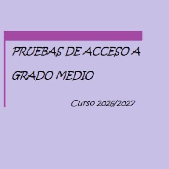 PRUEBAS DE ACCESO A GRADO MEDIO