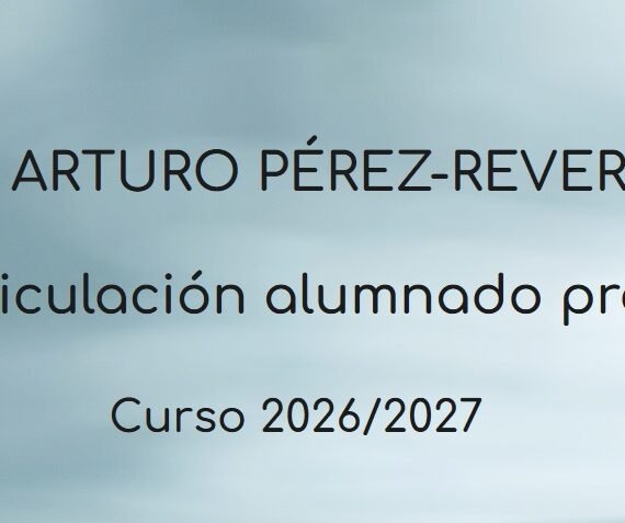 MATRICULACIÓN 2026-2027 alumnado propio